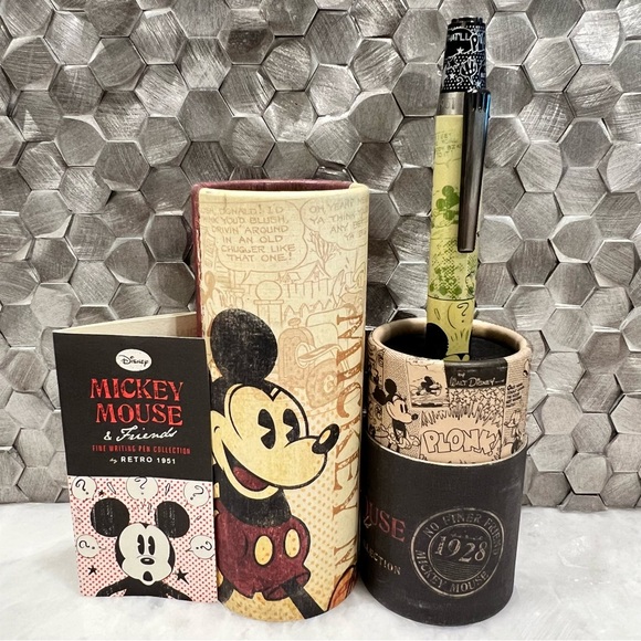 🆕 NWOT Extremely Rare Retro 51 Vintage Style Disney Mickey Mouse Pen - Picture 2 of 11